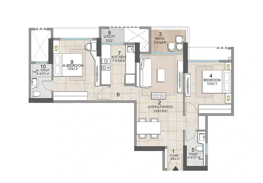 2 BHK