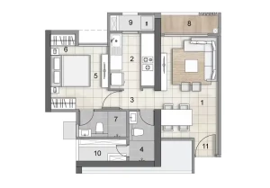 1 BHK